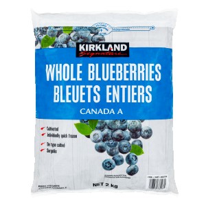 Grade A Frozen Whole Blueberries